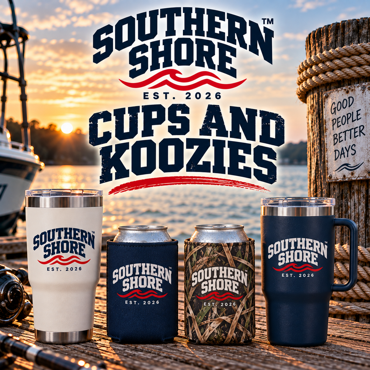 Cups and Koozies