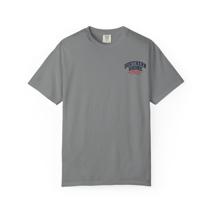 Kiss the Captain Graphic T-Shirt — Nautical Anchor Design