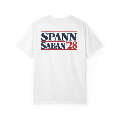 Spann and Saban 2028 Campaign Graphic T-Shirt