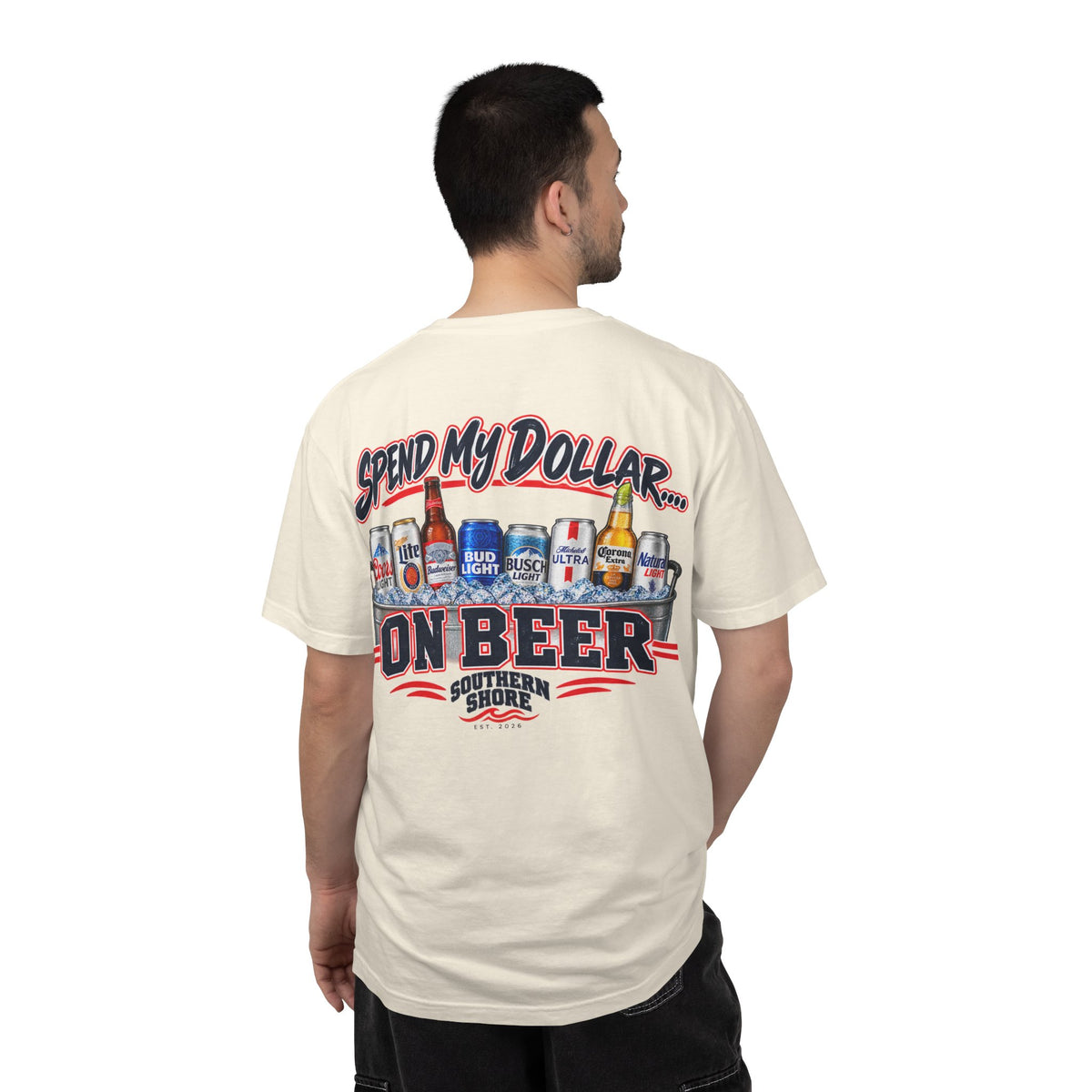 Southern Shore "Spend My Dollar on Beer" T-Shirt