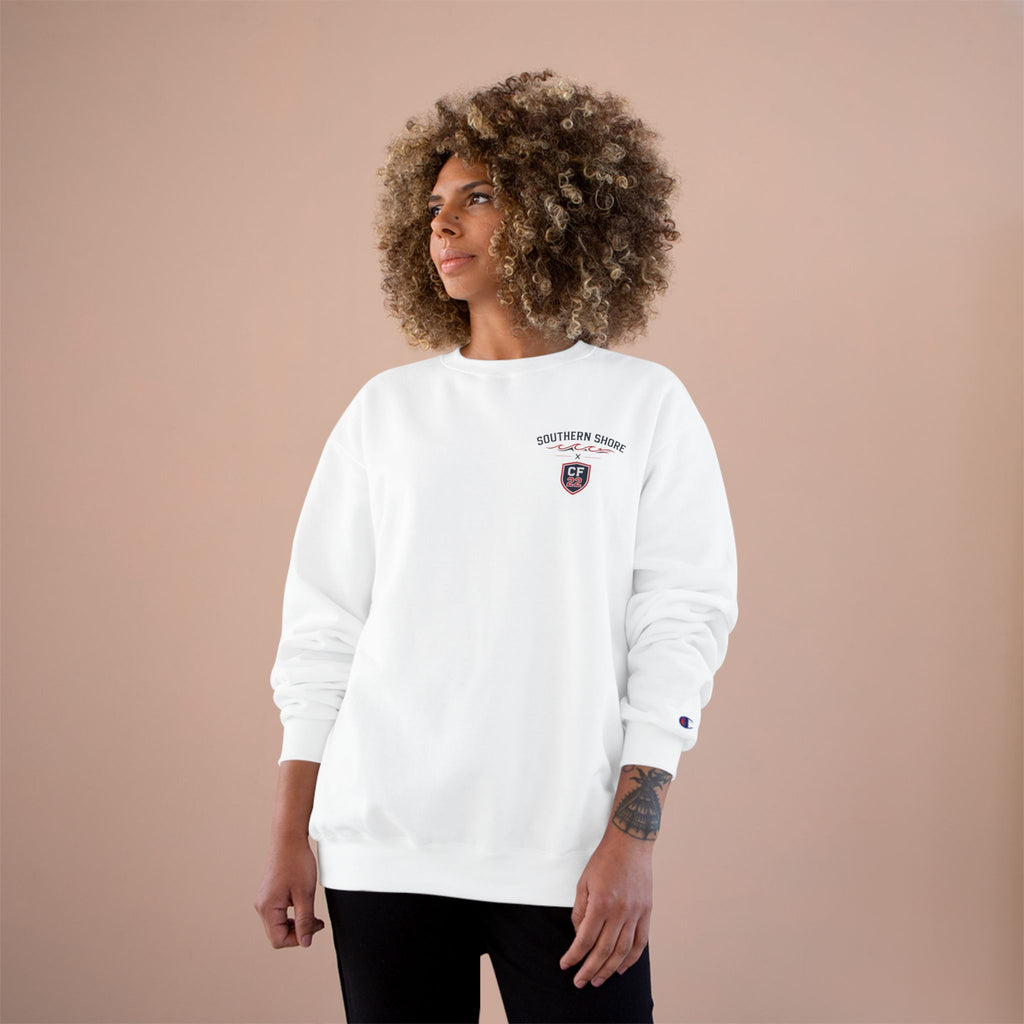 Hockey Legacy Sweatshirt — "Fine 22" Back Print Champion Crewneck