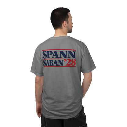 Spann and Saban 2028 Campaign Graphic T-Shirt