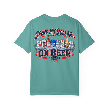 Southern Shore "Spend My Dollar on Beer" T-Shirt