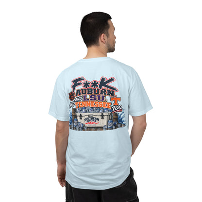 Graphic T‑Shirt — 'F**K Auburn, LSU, and Tennessee Too' Coastal Southern Shore Tee