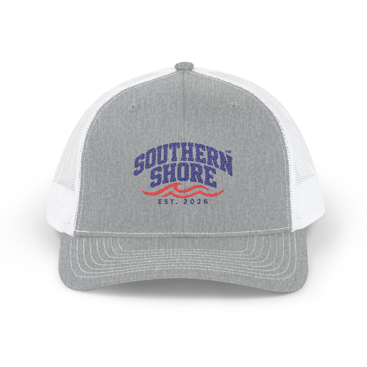 Southern Shore Trucker Cap - Vintage Beach Snapback Hat (Est. 2024)