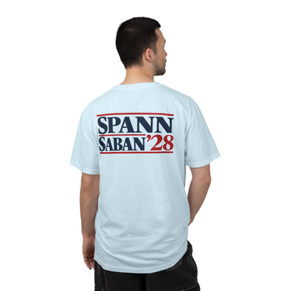 Spann and Saban 2028 Campaign Graphic T-Shirt