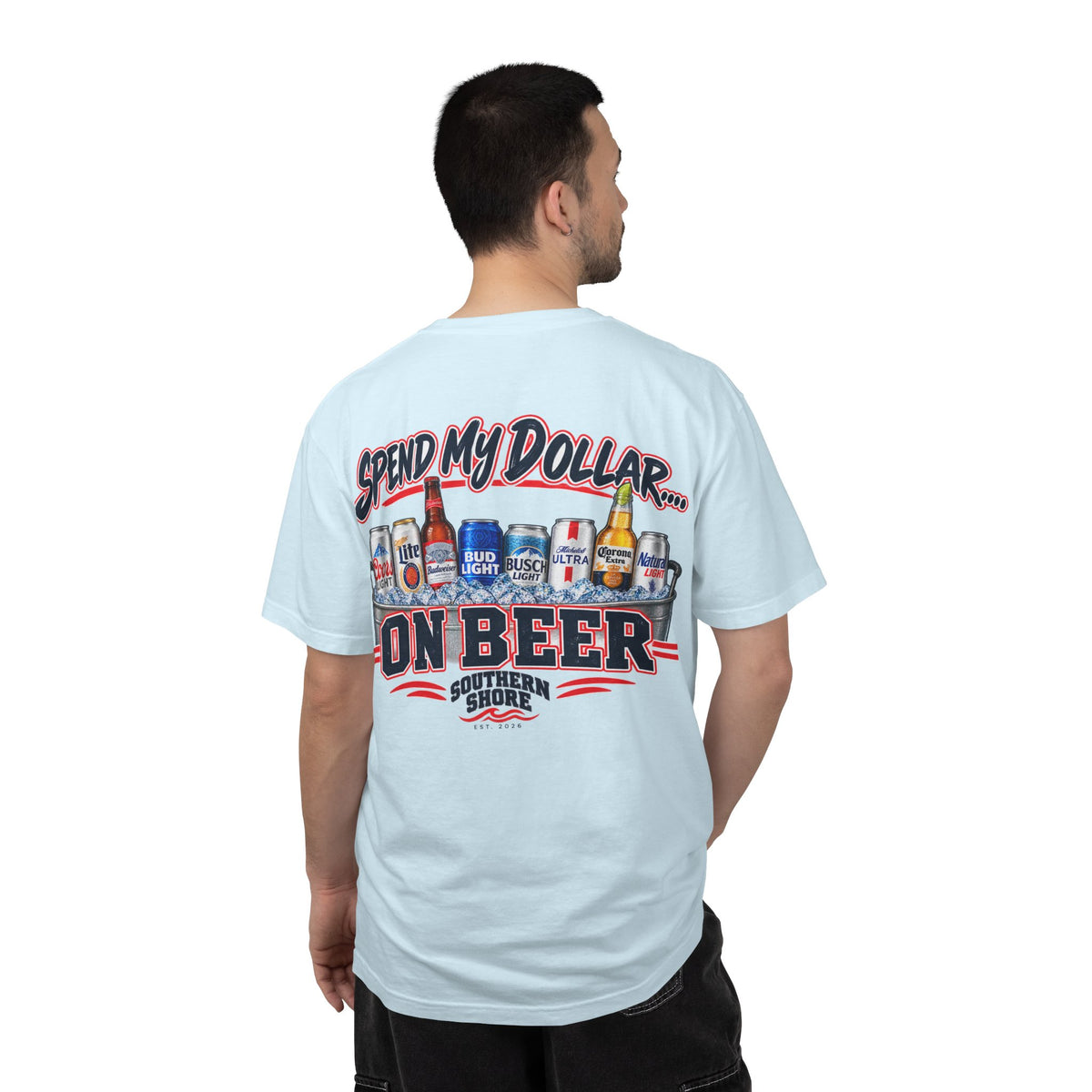 Southern Shore "Spend My Dollar on Beer" T-Shirt
