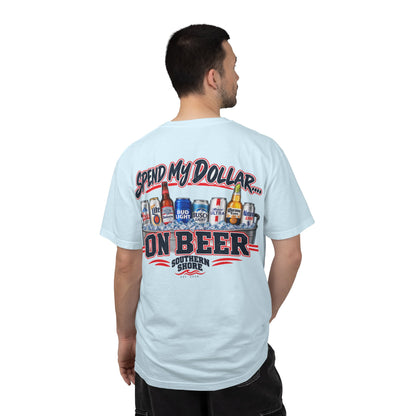 Southern Shore "Spend My Dollar on Beer" T-Shirt