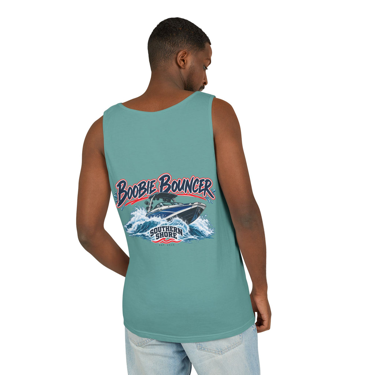 Boobie Bouncer Boat Tank Top — Southern Shore Nautical Beach Tee