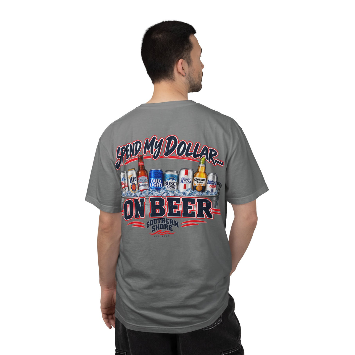 Southern Shore "Spend My Dollar on Beer" T-Shirt