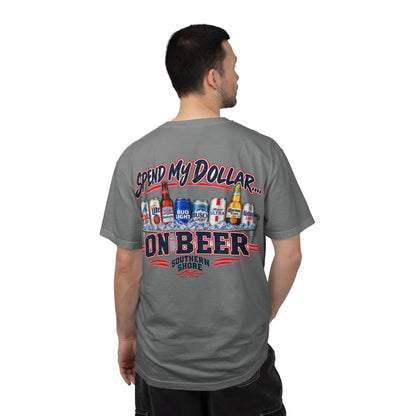 Southern Shore "Spend My Dollar on Beer" T-Shirt