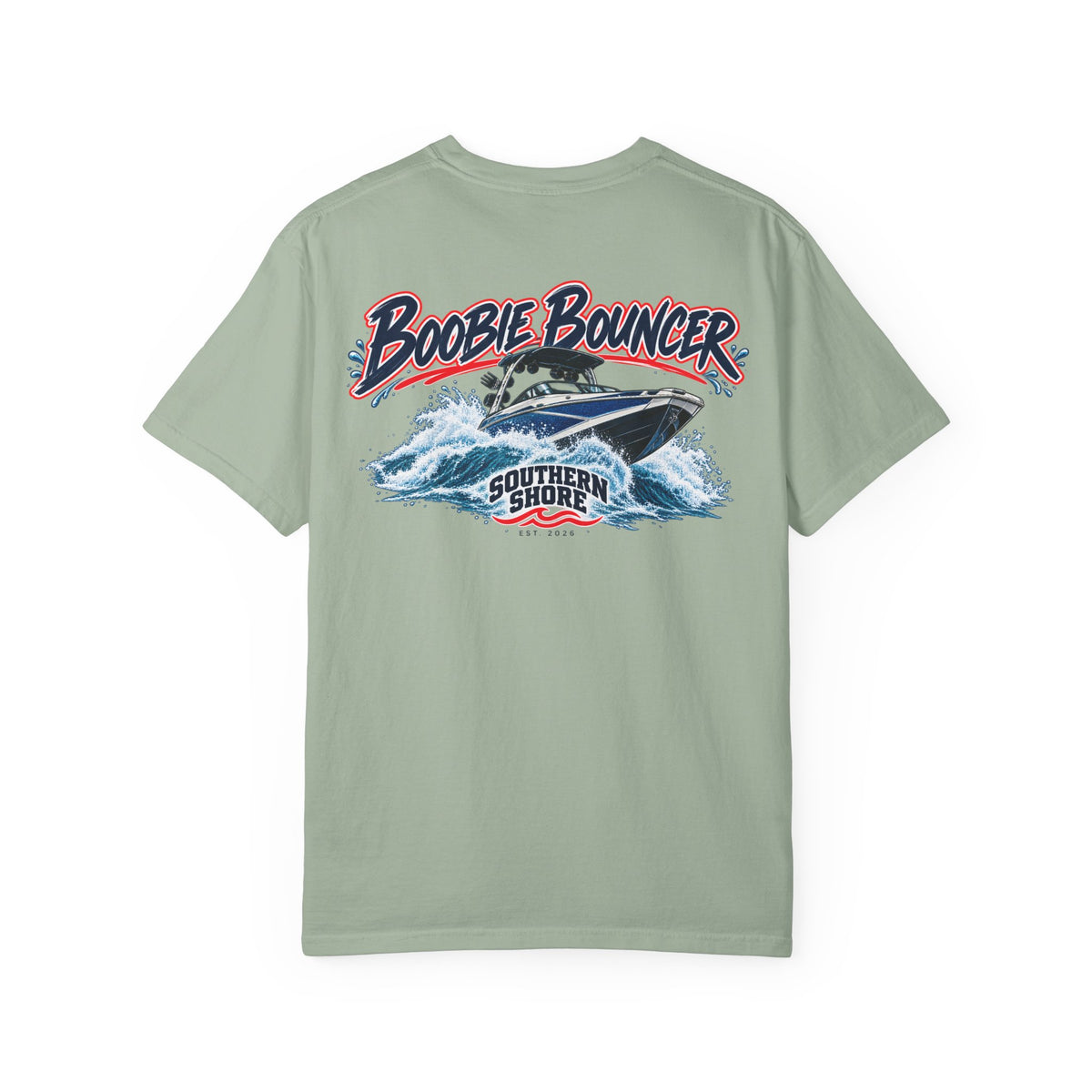 Boobie Bouncer Boat T-Shirt — Southern Shore Graphic Tee
