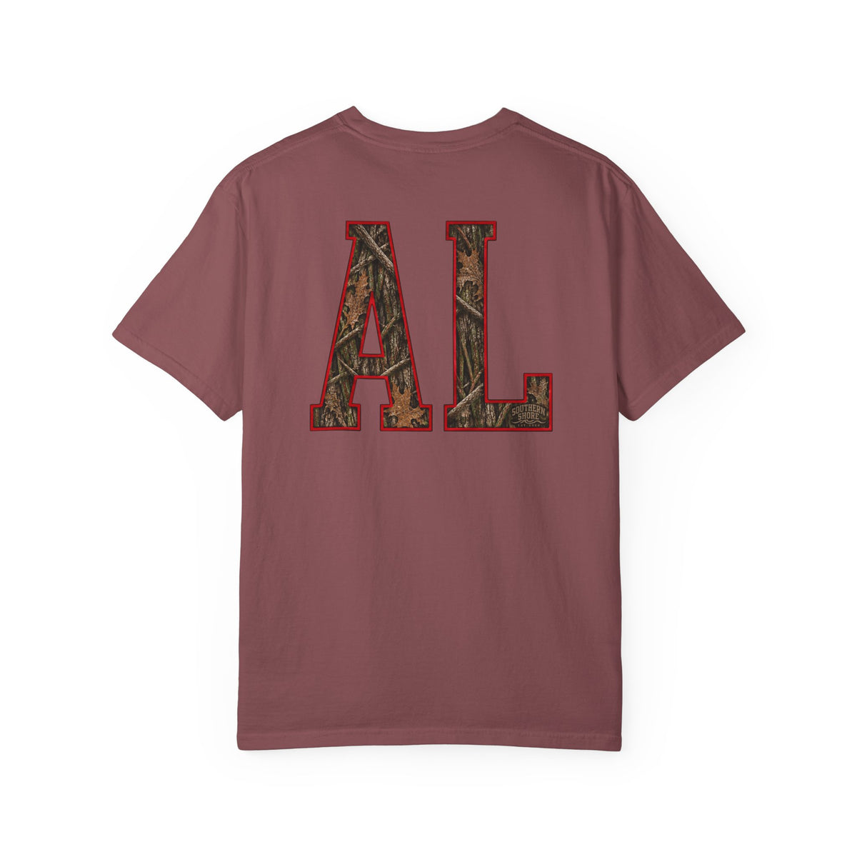 Southern Shore AL Camo Letter T-Shirt