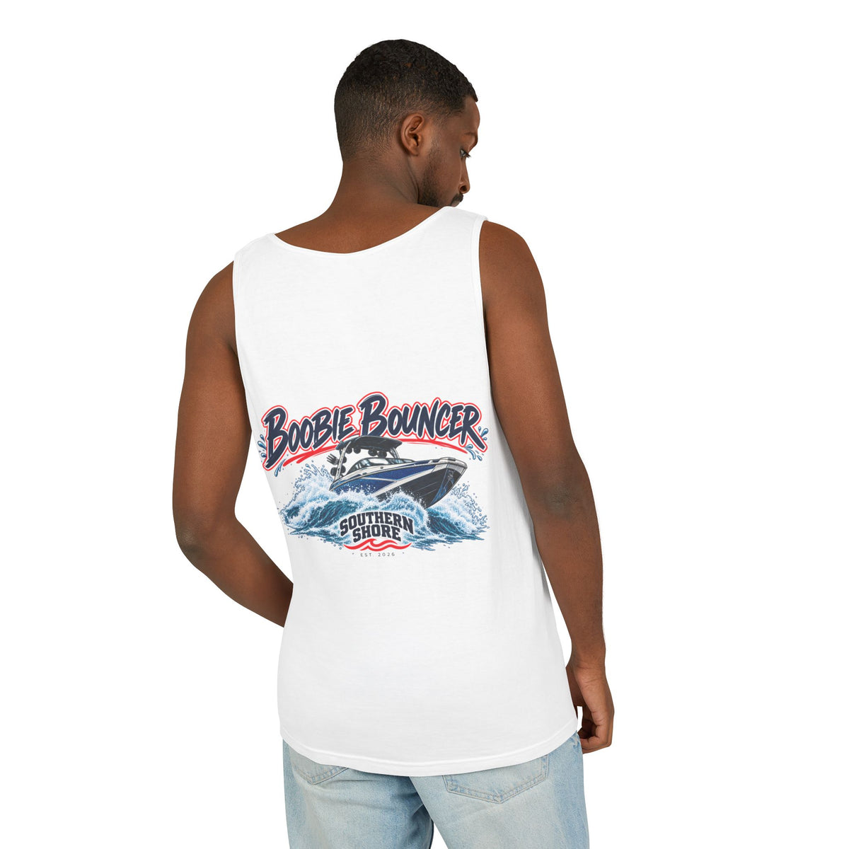 Boobie Bouncer Boat Tank Top — Southern Shore Nautical Beach Tee