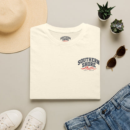 Southern Shore Pocket T‑Shirt — Coastal Graphic Tee
