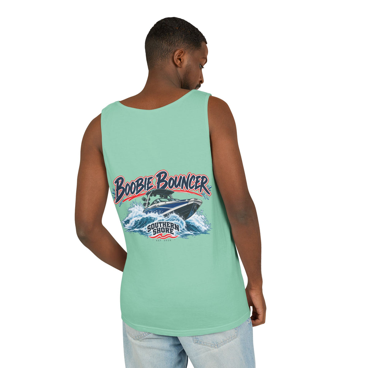 Boobie Bouncer Boat Tank Top — Southern Shore Nautical Beach Tee