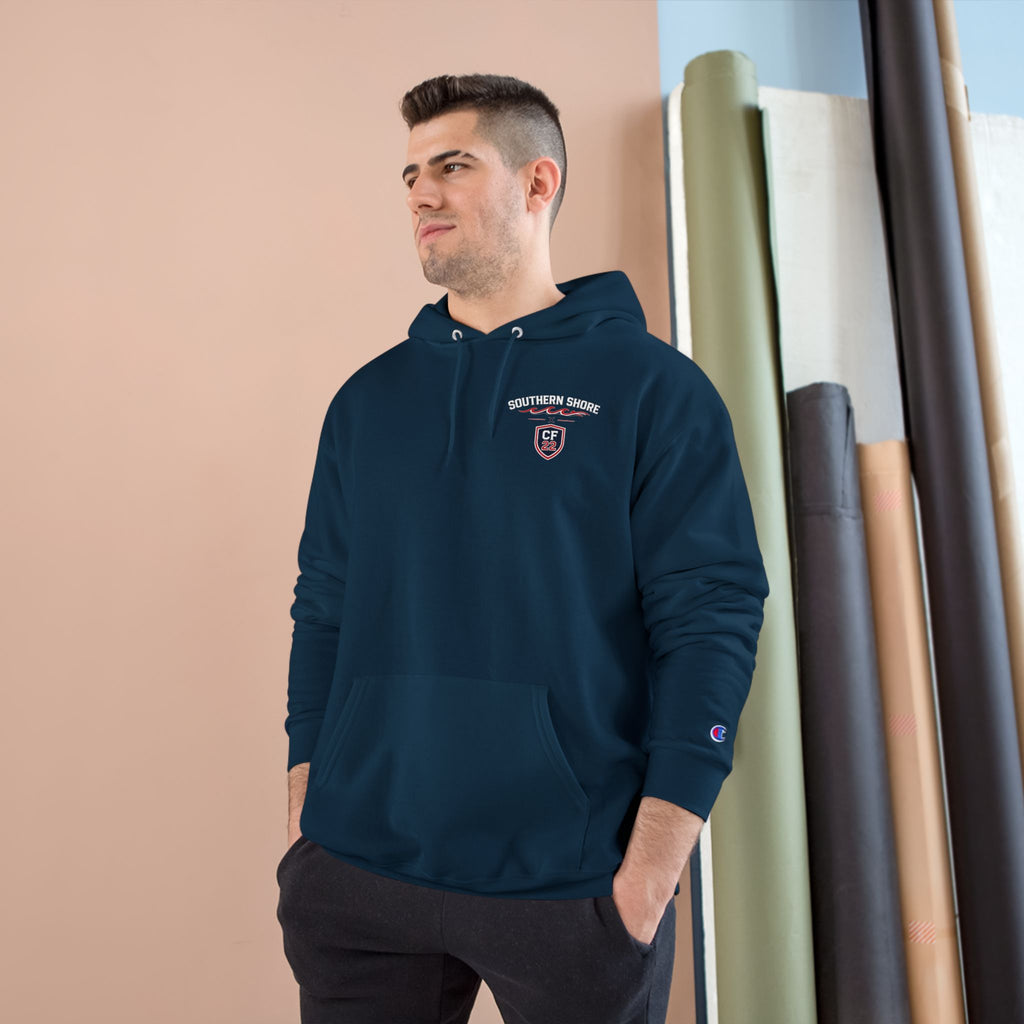 Southern Shore Hoodie – "Keep Chasing Sunsets" Champion Pullover