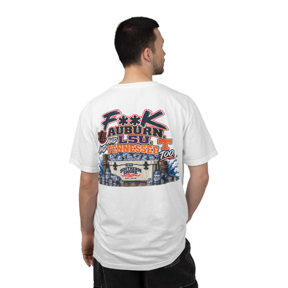 Graphic T‑Shirt — 'F**K Auburn, LSU, and Tennessee Too' Coastal Southern Shore Tee