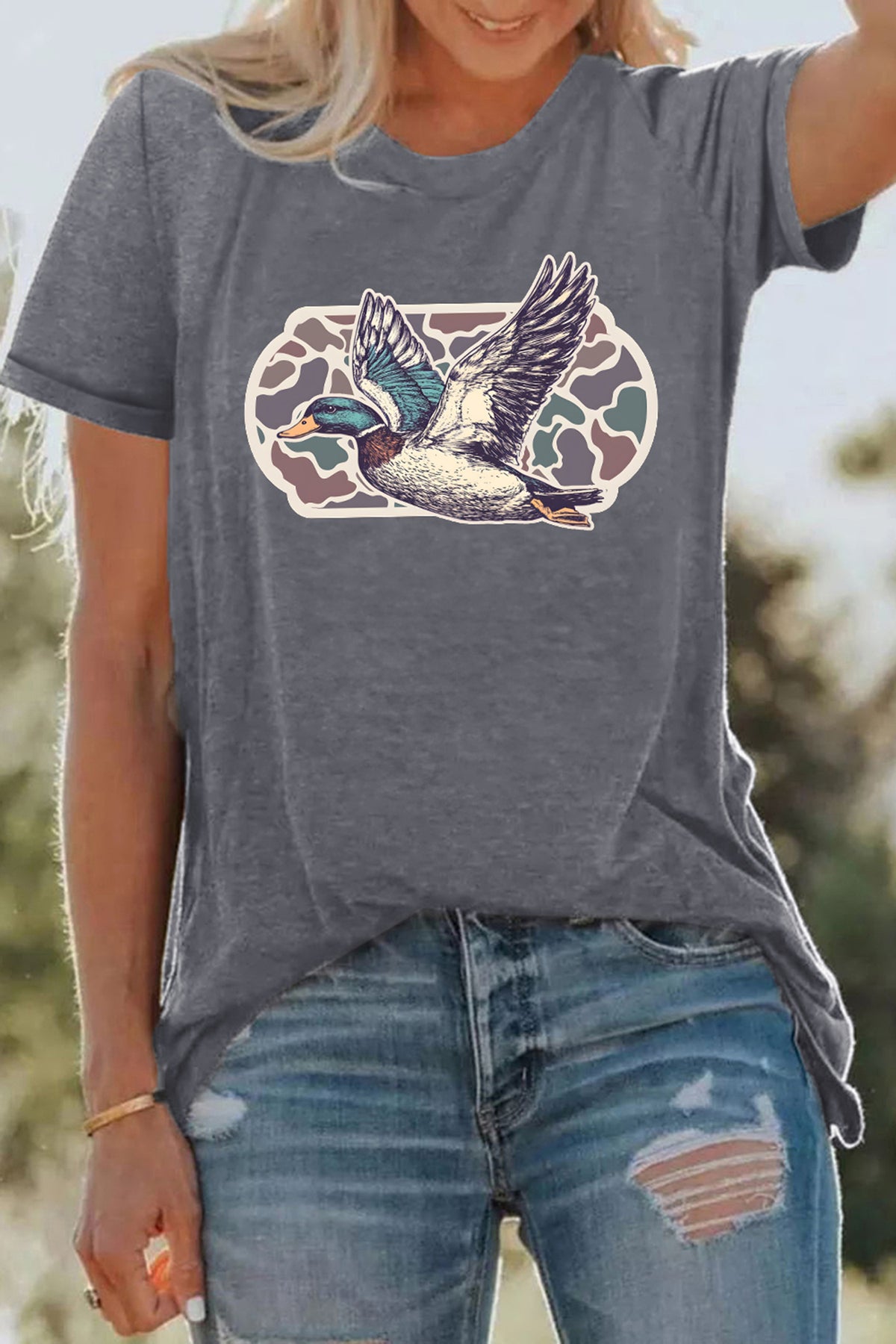 Southern Shore Camo Mallard Graphic Tee