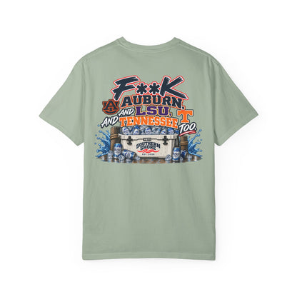 Graphic T‑Shirt — 'F**K Auburn, LSU, and Tennessee Too' Coastal Southern Shore Tee