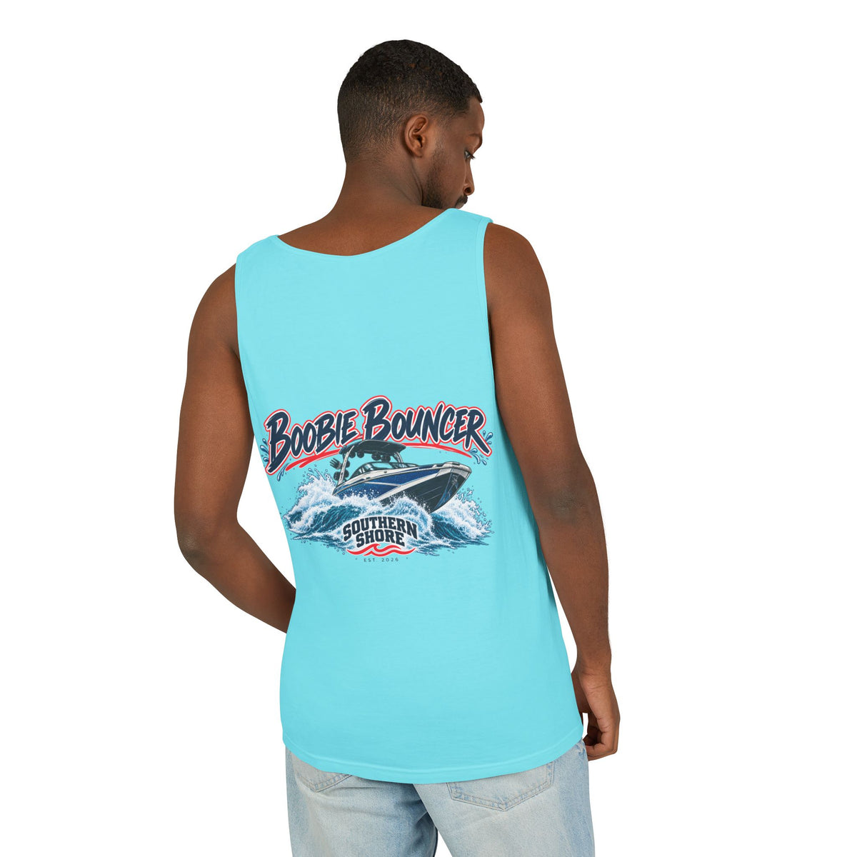 Boobie Bouncer Boat Tank Top — Southern Shore Nautical Beach Tee