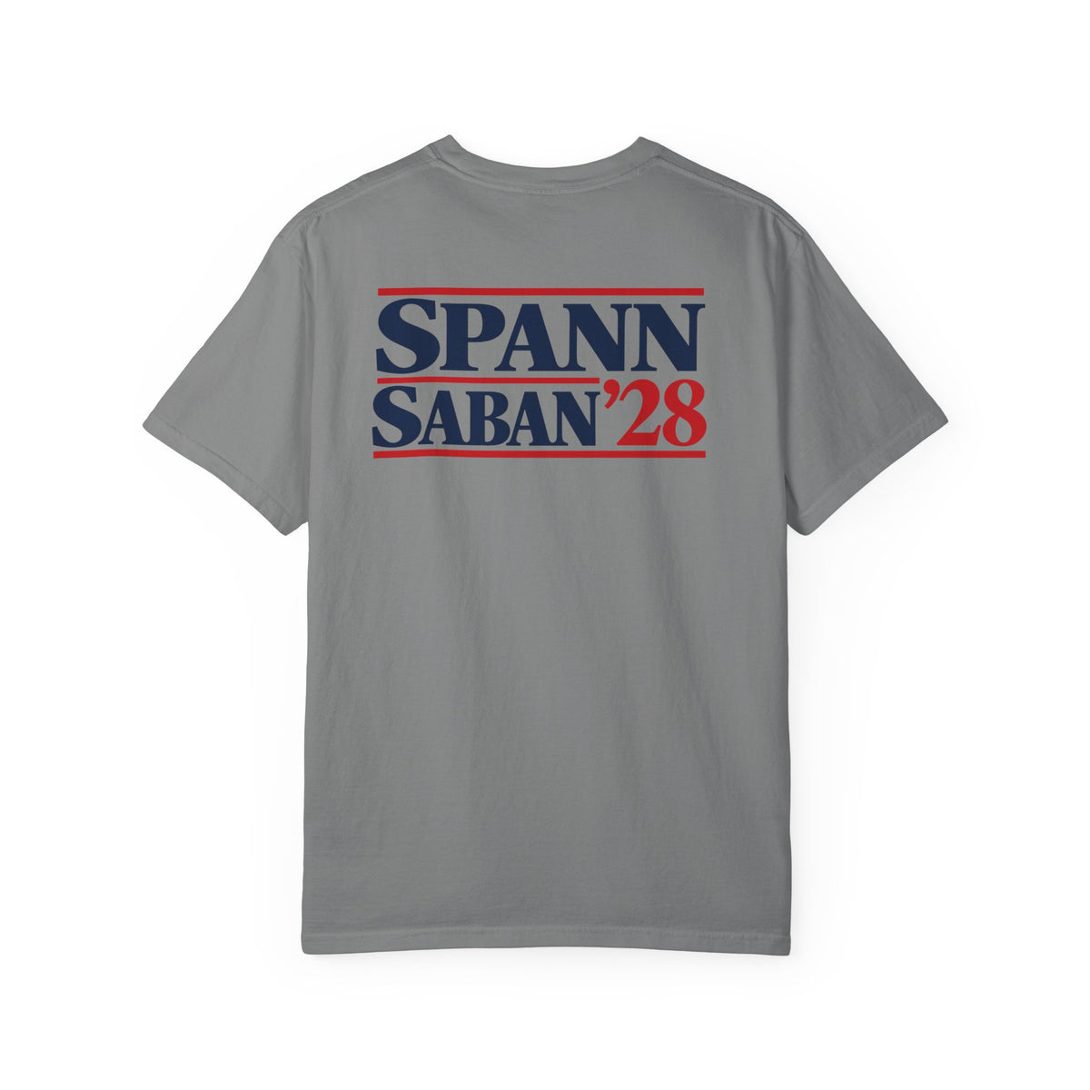 Spann and Saban 2028 Campaign Graphic T-Shirt