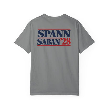 Spann and Saban 2028 Campaign Graphic T-Shirt