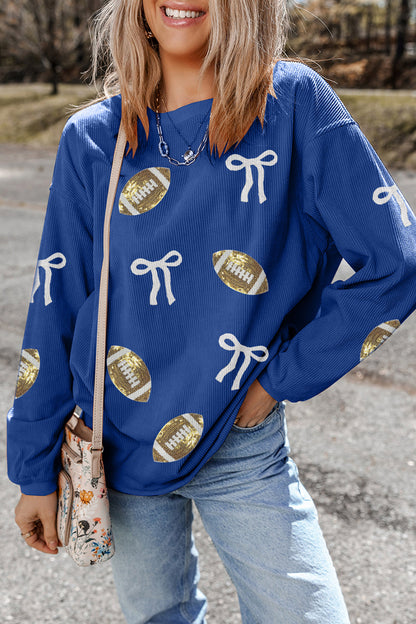 Southern Shore Game Day Bow Sweatshirt