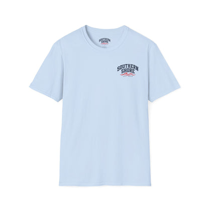 Southern Shore Pocket T‑Shirt — Coastal Graphic Tee