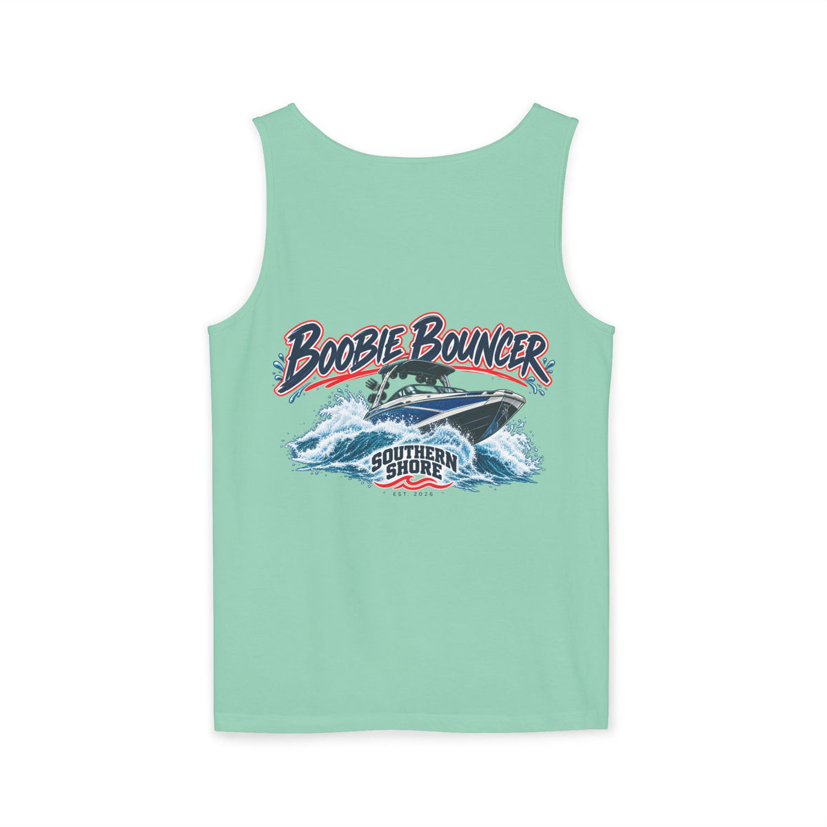 Boobie Bouncer Boat Tank Top — Southern Shore Nautical Beach Tee