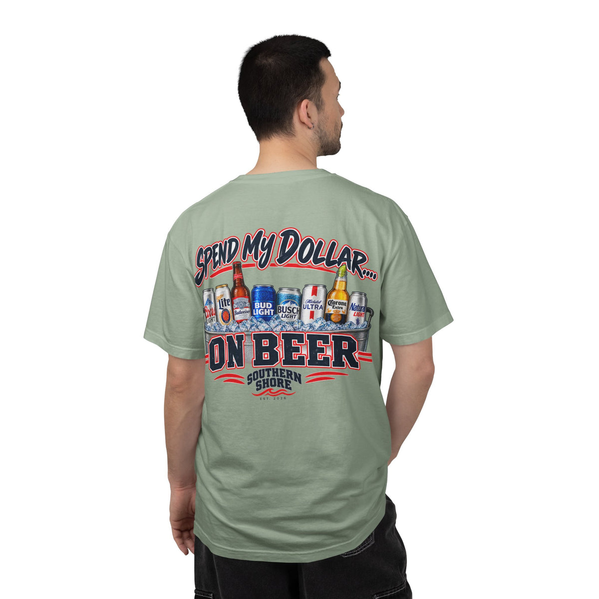 Southern Shore "Spend My Dollar on Beer" T-Shirt