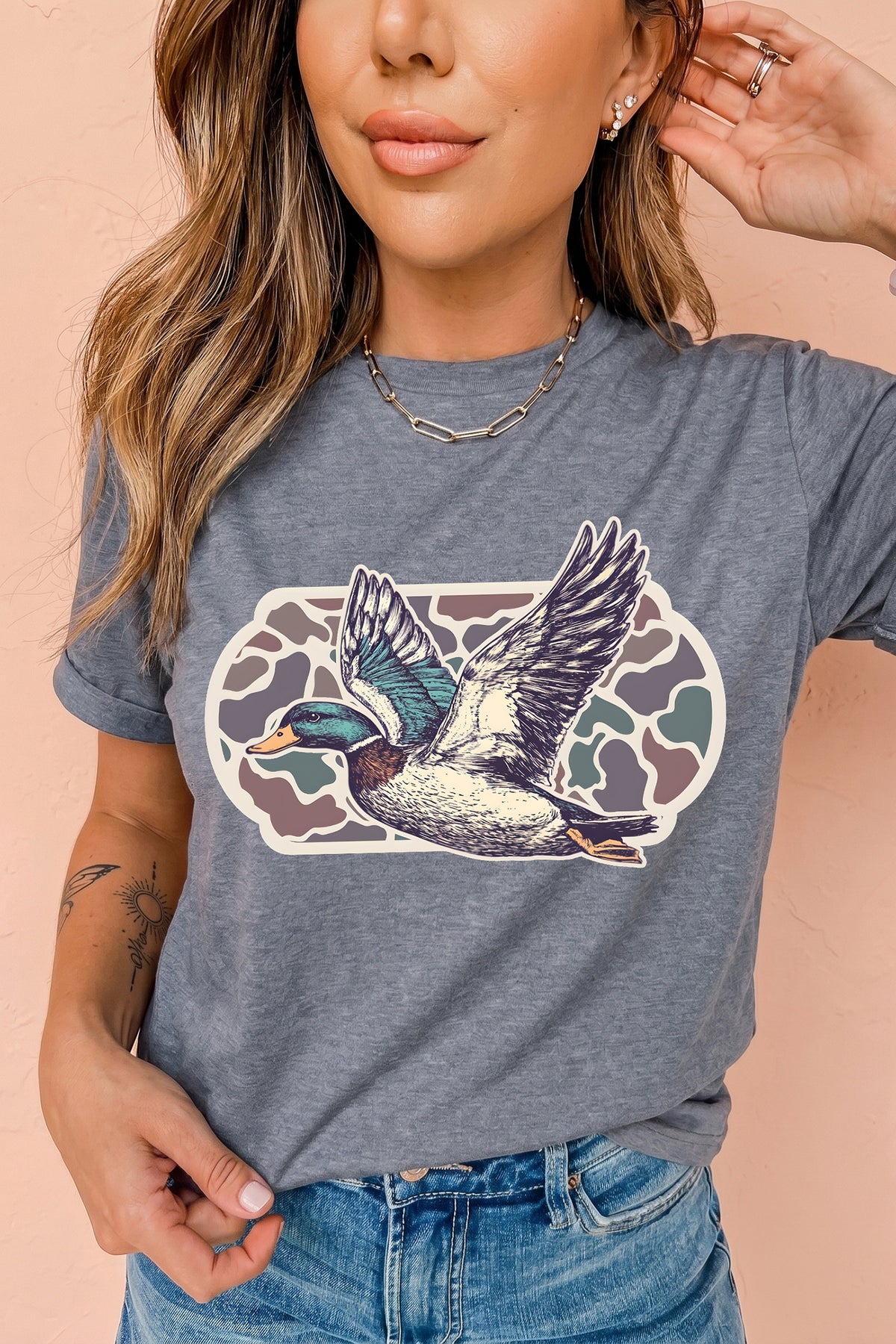 Southern Shore Camo Mallard Graphic Tee