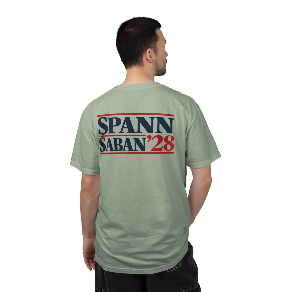 Spann and Saban 2028 Campaign Graphic T-Shirt