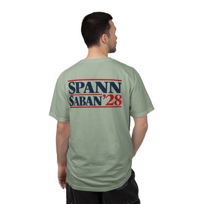 Spann and Saban 2028 Campaign Graphic T-Shirt