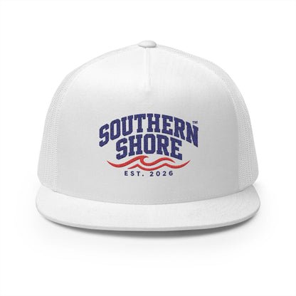 Southern Shore Trucker Hat – Est. 2026 Nautical Embroidered Cap