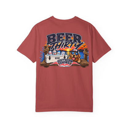 Beer Thirty T-Shirt — Southern Shore Cooler & Dog Beach Graphic Tee