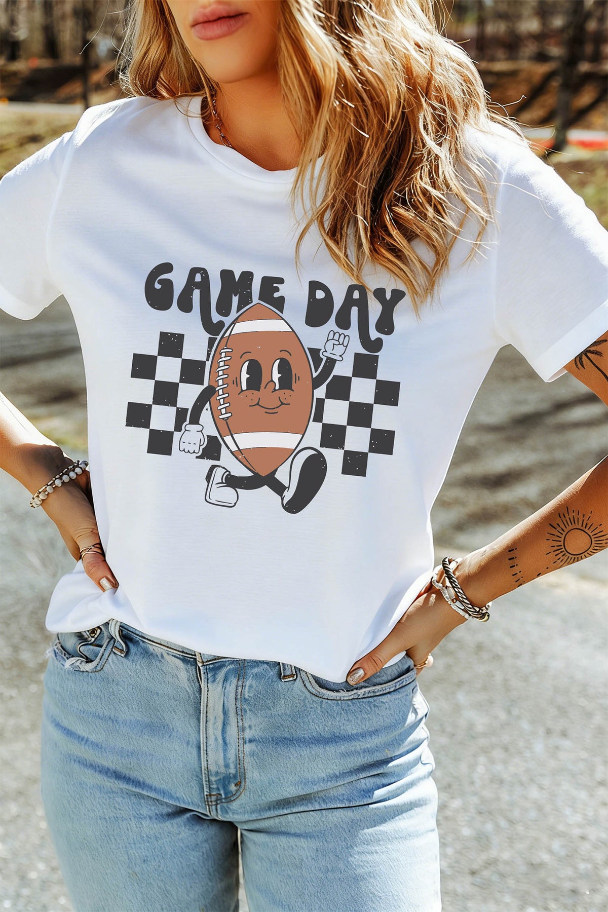Southern Shore Game Day Football Printed Tee