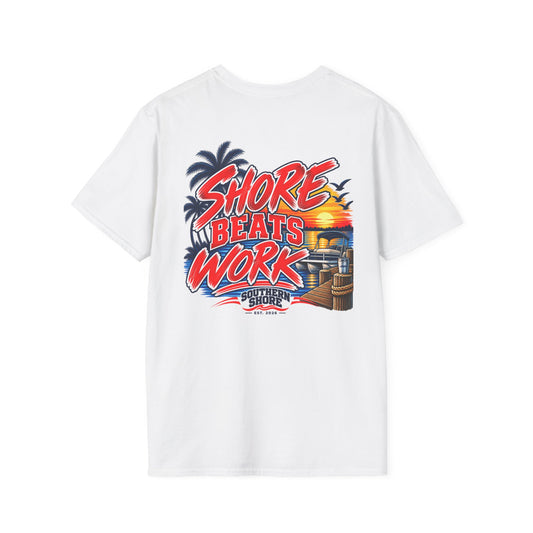 Southern Shore Pocket T‑Shirt — Coastal Graphic Tee