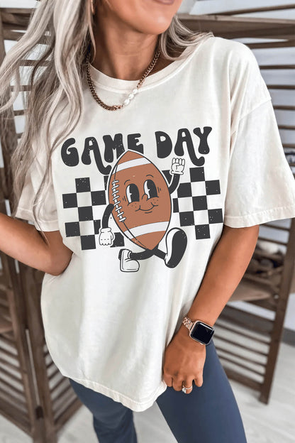 Southern Shore Game Day Football Printed Tee