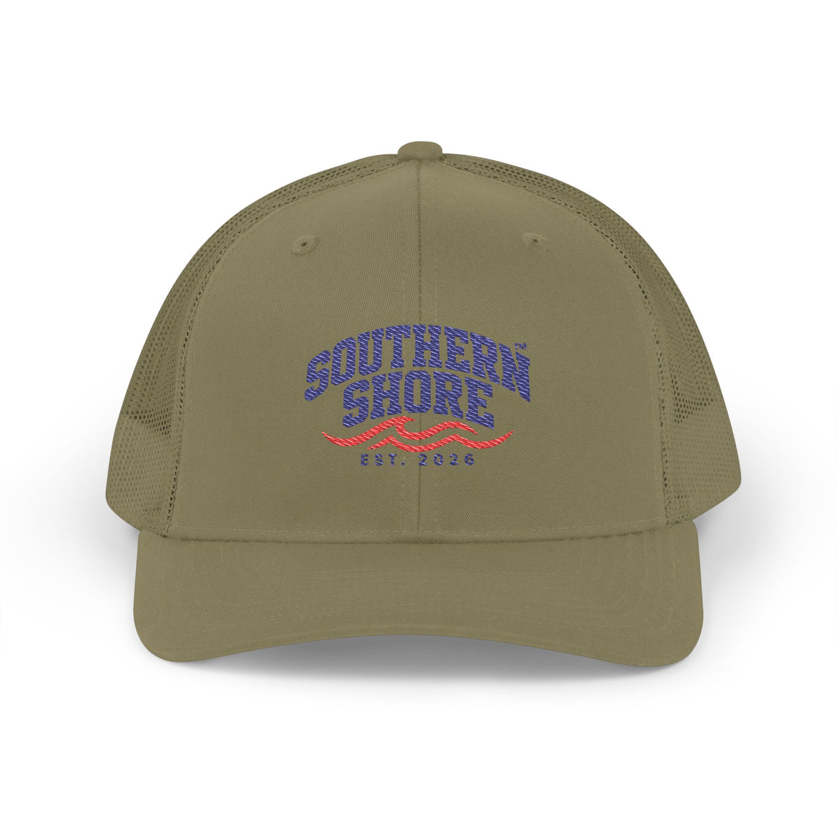 Southern Shore Trucker Cap - Vintage Beach Snapback Hat (Est. 2024)
