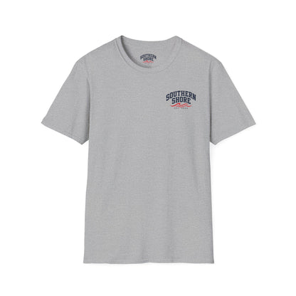 Southern Shore Pocket T‑Shirt — Coastal Graphic Tee