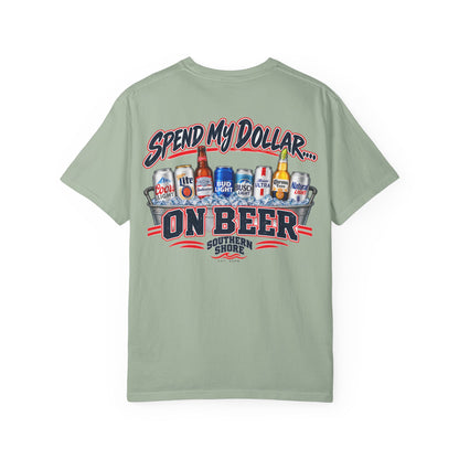 Southern Shore "Spend My Dollar on Beer" T-Shirt