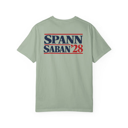 Spann and Saban 2028 Campaign Graphic T-Shirt