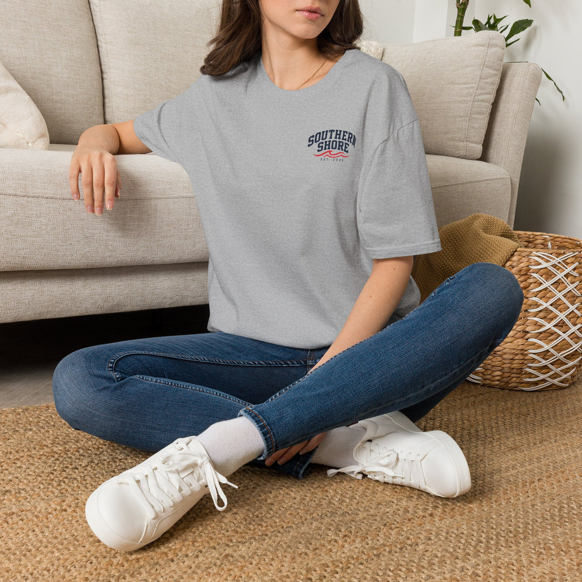 Southern Shore Pocket T‑Shirt — Coastal Graphic Tee