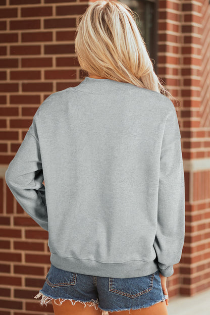 Southern Shore Bury Me in Bottomland Mock Neck Sweatshirt