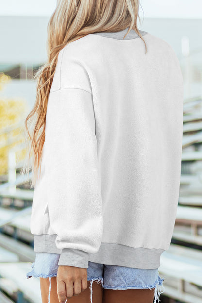 Southern Shore MS/ MISSISSIPPI Double Side Printed Mock Neck Reversible Sweatshirt