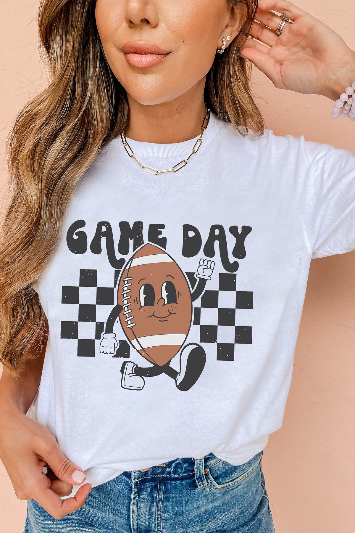 Southern Shore Game Day Football Printed Tee