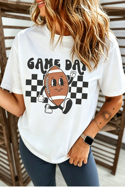 Southern Shore Game Day Football Printed Tee