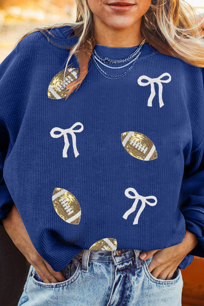 Southern Shore Game Day Bow Sweatshirt